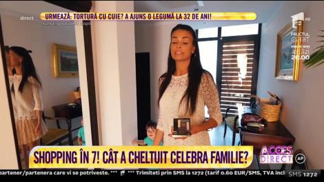 Anca Serea şi Adi Sînă se pregătesc pentru al şaselea copil? Cei doi s-au înarmat cu răbdare, şi-au luat cei cinci copii şi au plecat la cumpărături