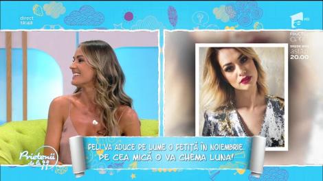 Motivul pentru care Feli n-a mai apărut la tv. Cum arată artista însărcinată în șapte luni