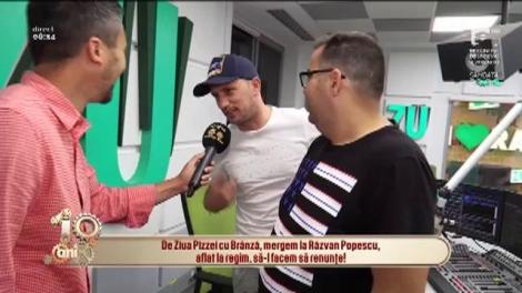 Echipa de la Neatza a încercat să îl facă pe Răzvan Popescu să renunte la regim