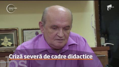 Cu doar puțin timp înaintea deschiderii noului an universitar,  la cea mai cunoscută universitate de petrol şi gaze din ţară este criză severă de cadre didactice