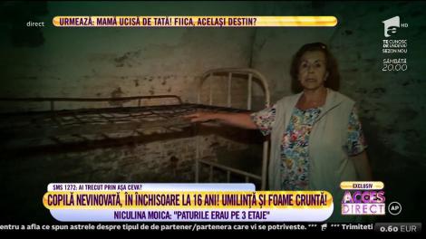 Niculina Moica a fost arestată şi supusă unor chinuri groaznice la vărsta de 16 ani. Femeia a stat în închisoare timp de 1830 de zile