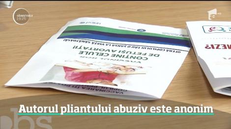 Ministerul Sănătăţii face primul pas în scandalul pliantelor anti-vaccinare. Asociaţia acuzată că a tipărit aceste pliante spune că totul este o înscenare
