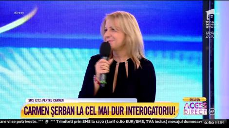 Carmen Șerban, dezvăluiri din intimitate: „Nu mi-aș părăsi iubitul dacă m-ar înșela”