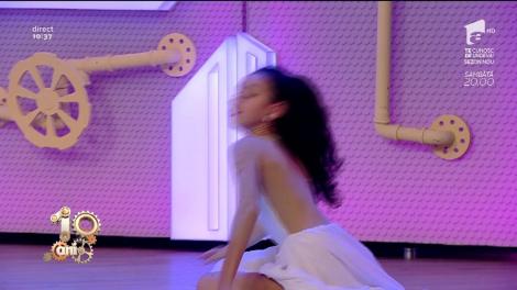 Momente de excepţie, în platoul Neatza cu Răzvan şi Dani! Andra Maria Călin, ne-a încântat cu un număr de balet clasic