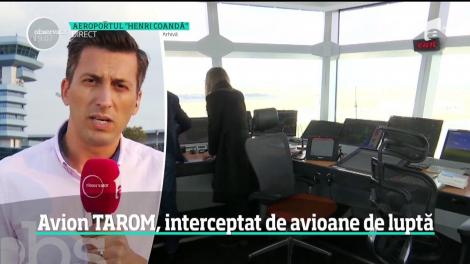 Panică pentru zeci de pasageri! O aeronavă TAROM, interceptată de avioane militare