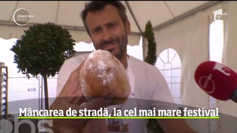 Mâncarea de stradă, la cel mai mare festival