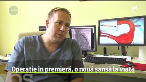 Operaţie în premieră naţională la Sibiu. Viaţa unui bărbat de 77 de ani, cu o boală gravă a inimii, a fost salvată în ultimul moment