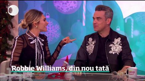 Robbie Williams, din nou tata