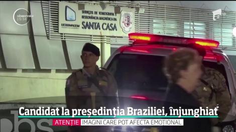 Favoritul alegerilor prezidenţiale din Brazilia a fost înjunghiat chiar în timpul unui miting de campanie