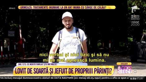 Ameninţat cu moartea, bătut, jefuit şi umilit! Mihai trăiește un calvar din cauza familiei lui: „Mama spune ca sunt fiul lui dracu`”