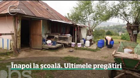 Pregătirea pentru prima zi de şcoală a început deja