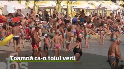 Toamnă ca-n toiul verii pe litoralul din Rom&acirc;nia