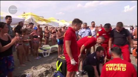 Turist de 67 de ani, inecat &icirc;n mare pe plaja de la Saturn