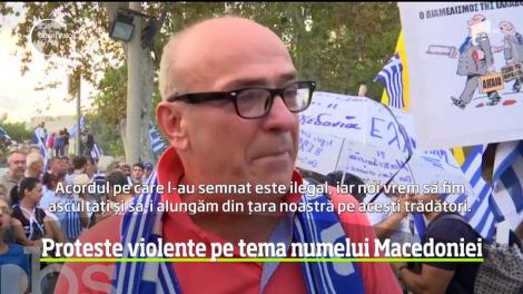 Confruntări violente la Salonic pe tema numelui Macedoniei
