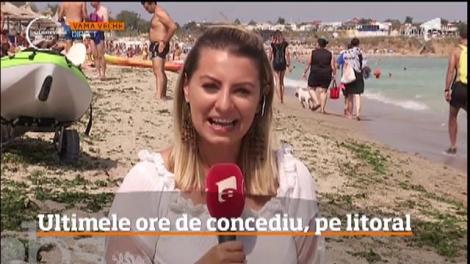 Ultimele ore de concediu petrecute pe litoral