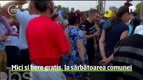 Mici și bere gratis, la sărbătoarea comunei Periș din județul Ilfov