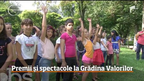 Premii și spectacole la final de vacanță, în grădina Valorilor Românești