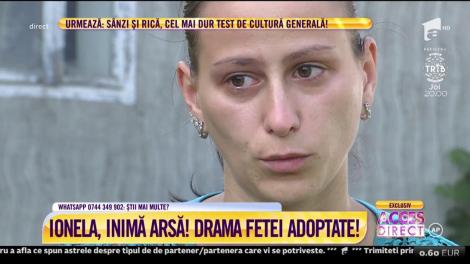 Ionela, o tânără mamă, o acuză pe femeia care a crescut-o că nu vrea să-i dea băiatul: "Vrea copilul pentru pensia alimentară"
