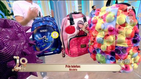 Provocarea ”Ce încape într-un ghiozdan” a început în forță