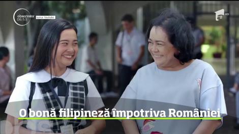 O bonă filipineză a dat România în judecată după ce nu i s-a mai permis să muncească la noi