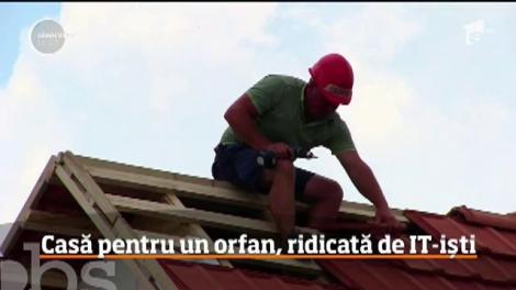 Caz INEDIT. Mai mulți IT-iști pun umăr la umăr pentru a-i construi o casă unui copil din Bihor