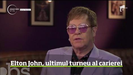 La 71 de ani, Sir Elton John a plecat din nou în turneu internaţional, de data asta cel anunţat ca fiind ultimul din carieră