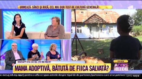 Lacrimi și durere pe chipul mamei Silvia, femeia care a crescut-o pe Ioana: "M-am chinuit 20 de ani să fac om din ea"
