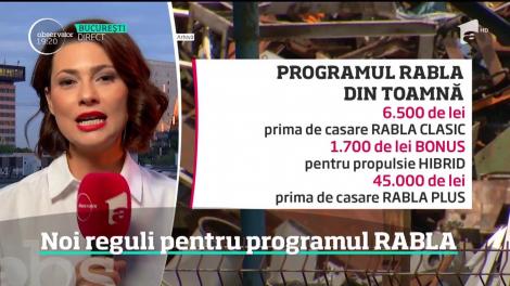 Noi reguli pentru programul Rabla