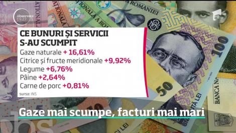 Sf&acirc;rşitul anului ar putea aduce facturi mai mari. Gaze mai scumpe