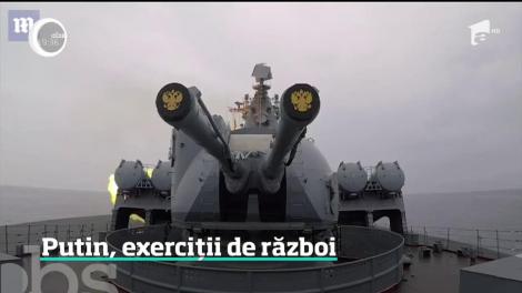 Rusia a început, astăzi, cele mai ample exerciţii militare din istoria sa