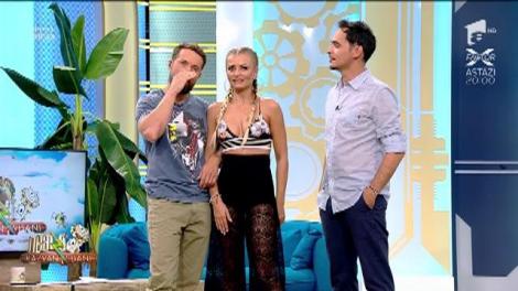 Răzvan și Dani îi fac instructajul Sylviei: „În această emisiune vor veni și vedete pe care tu nu le suporți”