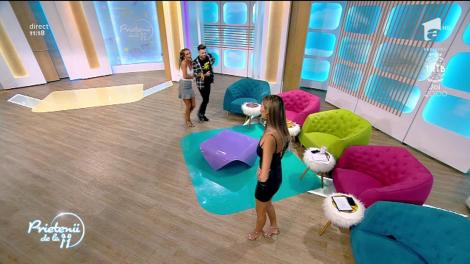 Florin Ristei a făcut show cu Diana Munteanu, chiar în timpul emisiunii! „Adică eu practic sunt o gloabă...”