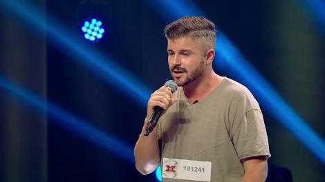 Ed Sheeran - "Perfect". Vezi cum cântă Sergiu Bulc, pe scena X Factor