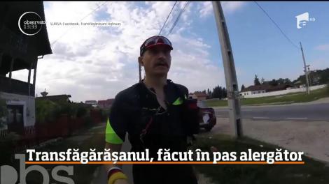 Premieră pentru România! Un ieșean a reuşit să parcurgă Transfăgărășanul în pas alergător!