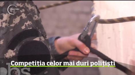 Cei mai duri poliţişti din trupele speciale de intervenţii din întreaga ţară s-au adunat la Bucureşti