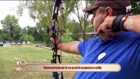Ultimele antrenamente pentru Campionatul Național de Tir cu arcul al persoanelor cu dizabilități
