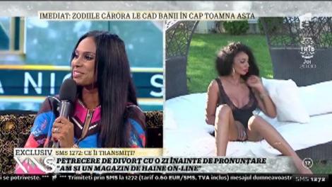 Laurette, petrecere de divorț cu o zi înainte e pronunțare: "Acum sunt singură, nu am pe nimeni"