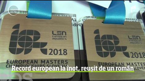 Un înotător român a reuşit să doboare recordul european la proba de 200 de metri fluture!