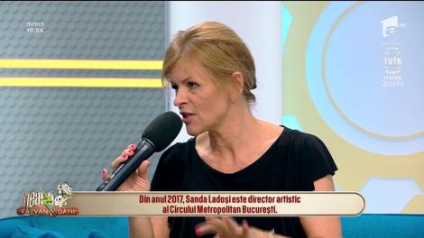 Sanda Ladoși, despre postul de manager al Circului Metropolitan din București: ”Este un loc în care te dezvolți foarte mult”