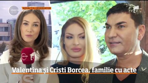 Valentina Pelinel şi Cristi Borcea s-au căsătorit! Fostul acționar de la Dinamo va deveni tată de gemeni
