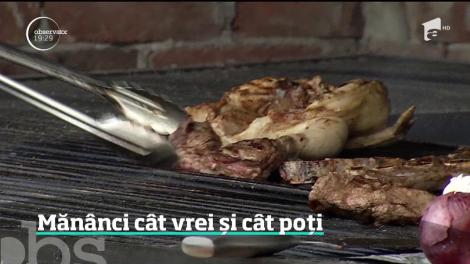 Restaurantele "Mânânci cât poţi", noua modă printre gurmanzi