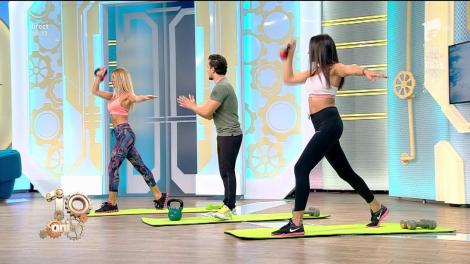 Fitness la Neatza! Antrenament de tip circuit cu greutăți