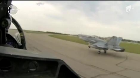 Aviația canadiană apară cerul românesc