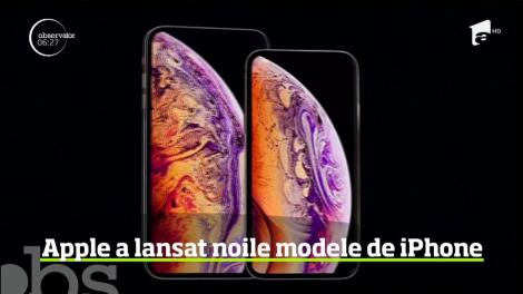 Apple a lansat noile modele de iPhone