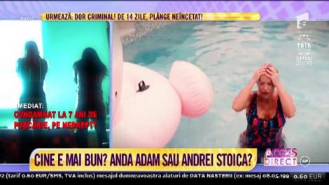 Anda Adam, acoperită cu frişcă! Artista a răspuns tuturor provocărilor lansate de fani