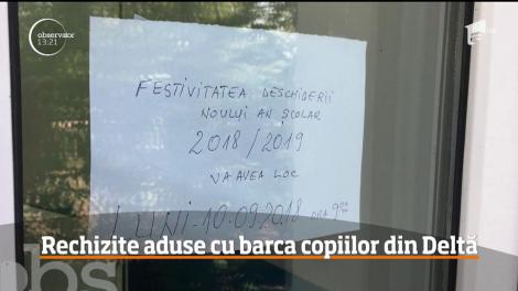 Gest emoţionant al voluntarilor Crucii Roşii din Hunedoara, la început de şcoală