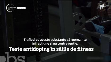 Teste antidoping în sălile de fitness