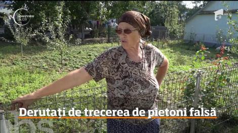 O trecere de pietoni apărută peste noapte într-o localitate din Botoşani îi pune în încurcătură atât pe şoferi, cât şi pe trecători