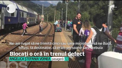 Un nou incident pe calea ferată a revoltat sute de călători. Trenul s-a defectat, iar oamenii au fost lăsaţi să aştepte mai bine de o oră o soluţie