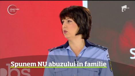 Violenţa în familie se pedepseşte cu închisoarea! Sună la 112"